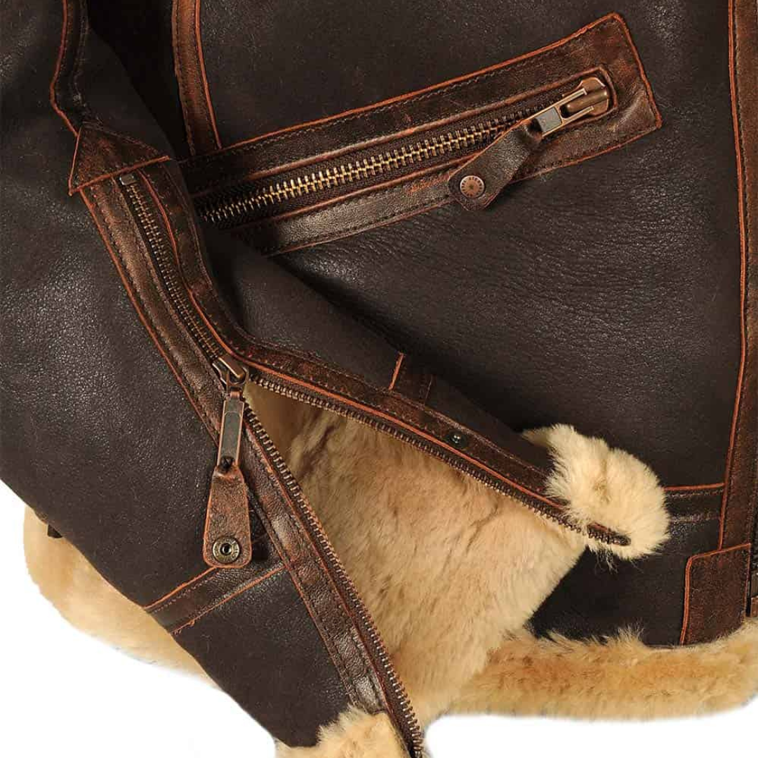 Aviator Leren Jas