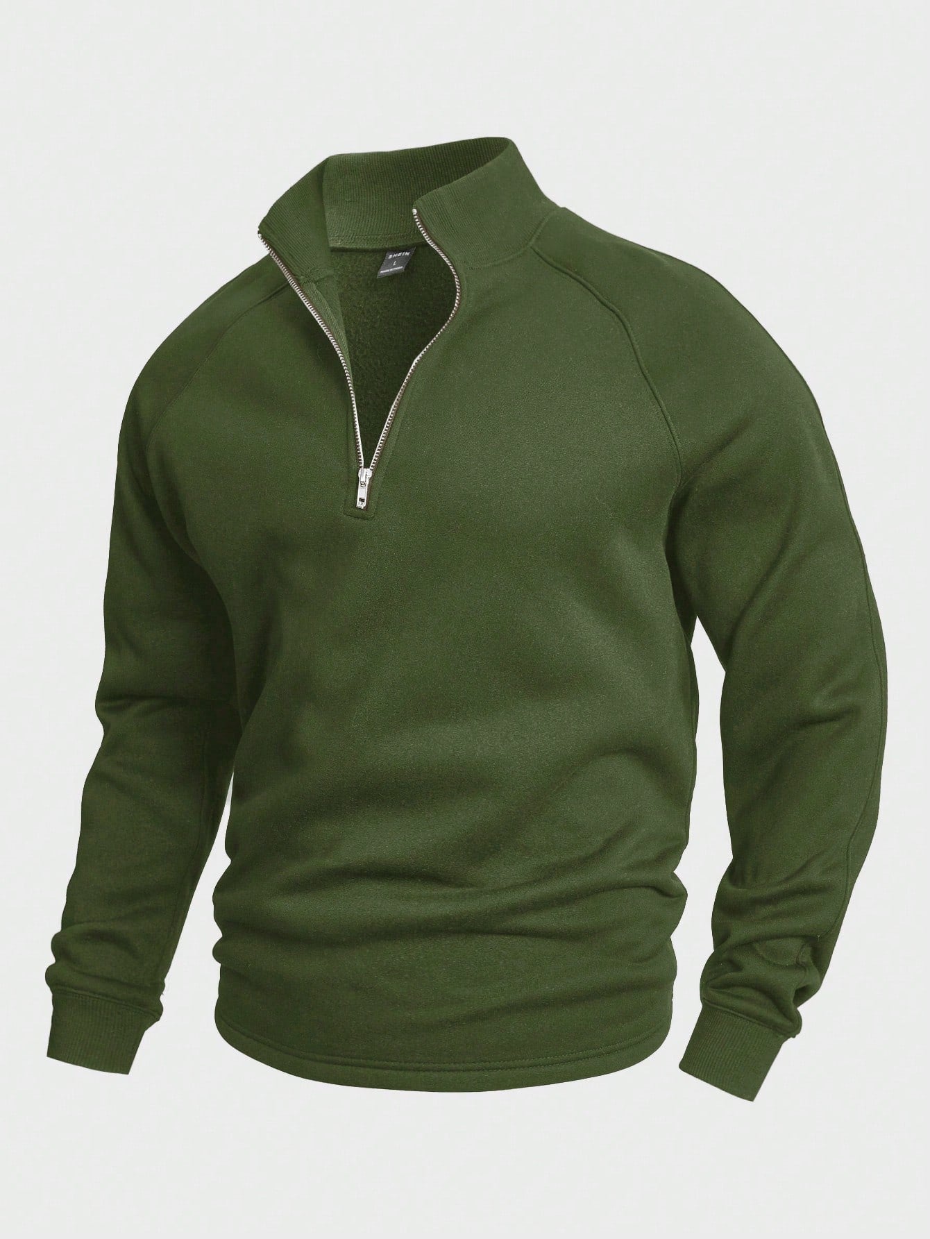 ByMoire. Zip-up met halve rits