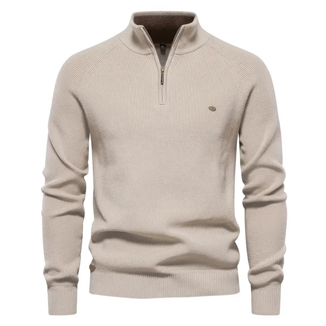 ByMoire. Gebreide Zip-Up Trui