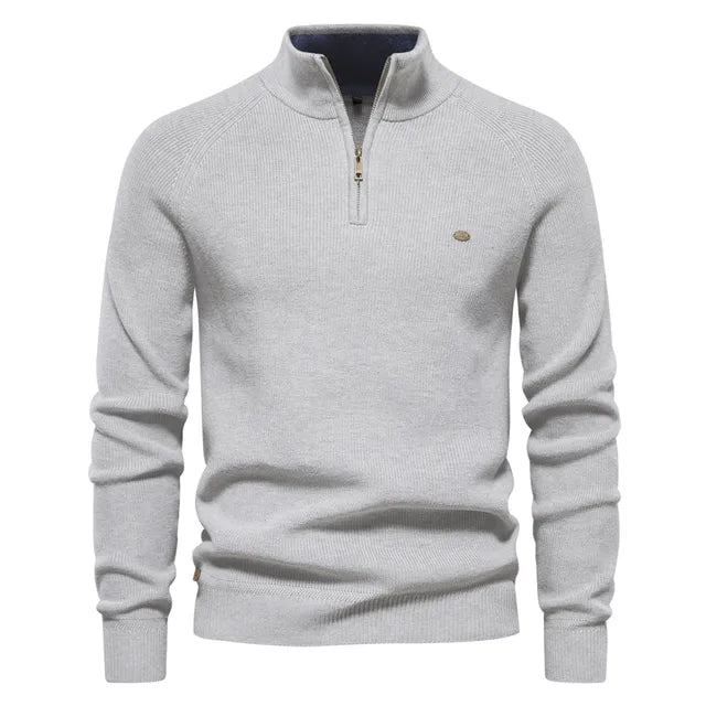 ByMoire. Gebreide Zip-Up Trui
