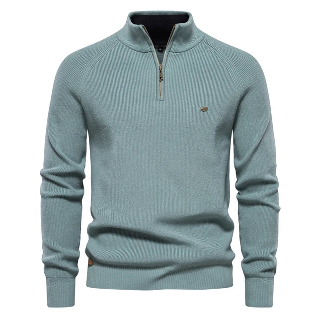 ByMoire. Gebreide Zip-Up Trui