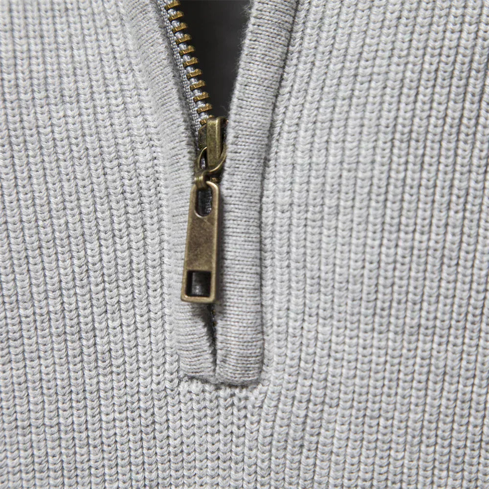 ByMoire. Gebreide Zip-Up Trui
