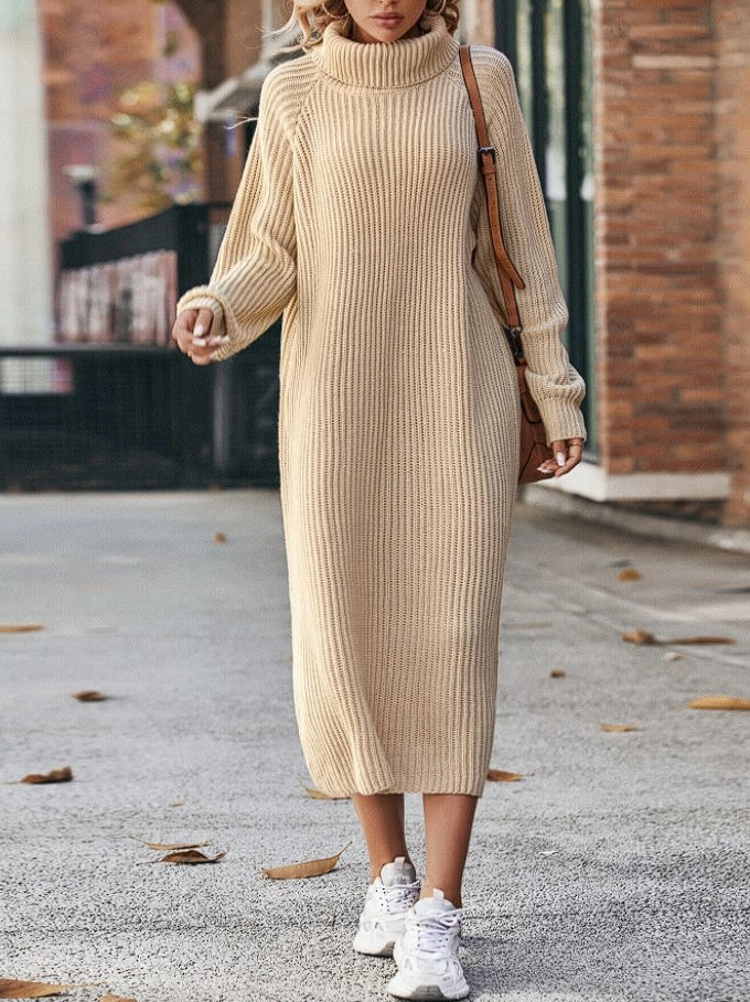 ByMoire. Casual Gebreide Jurk