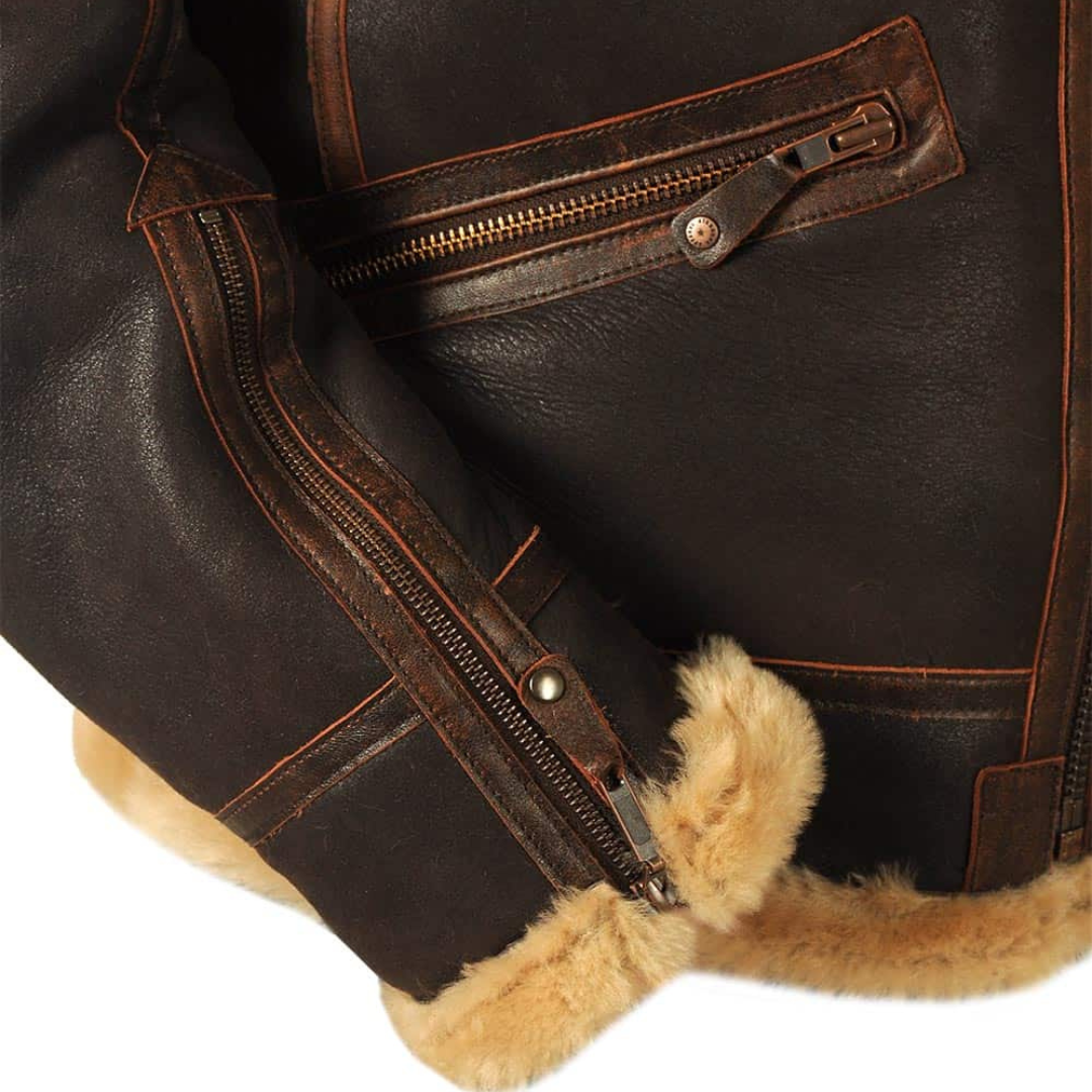 Aviator Leren Jas