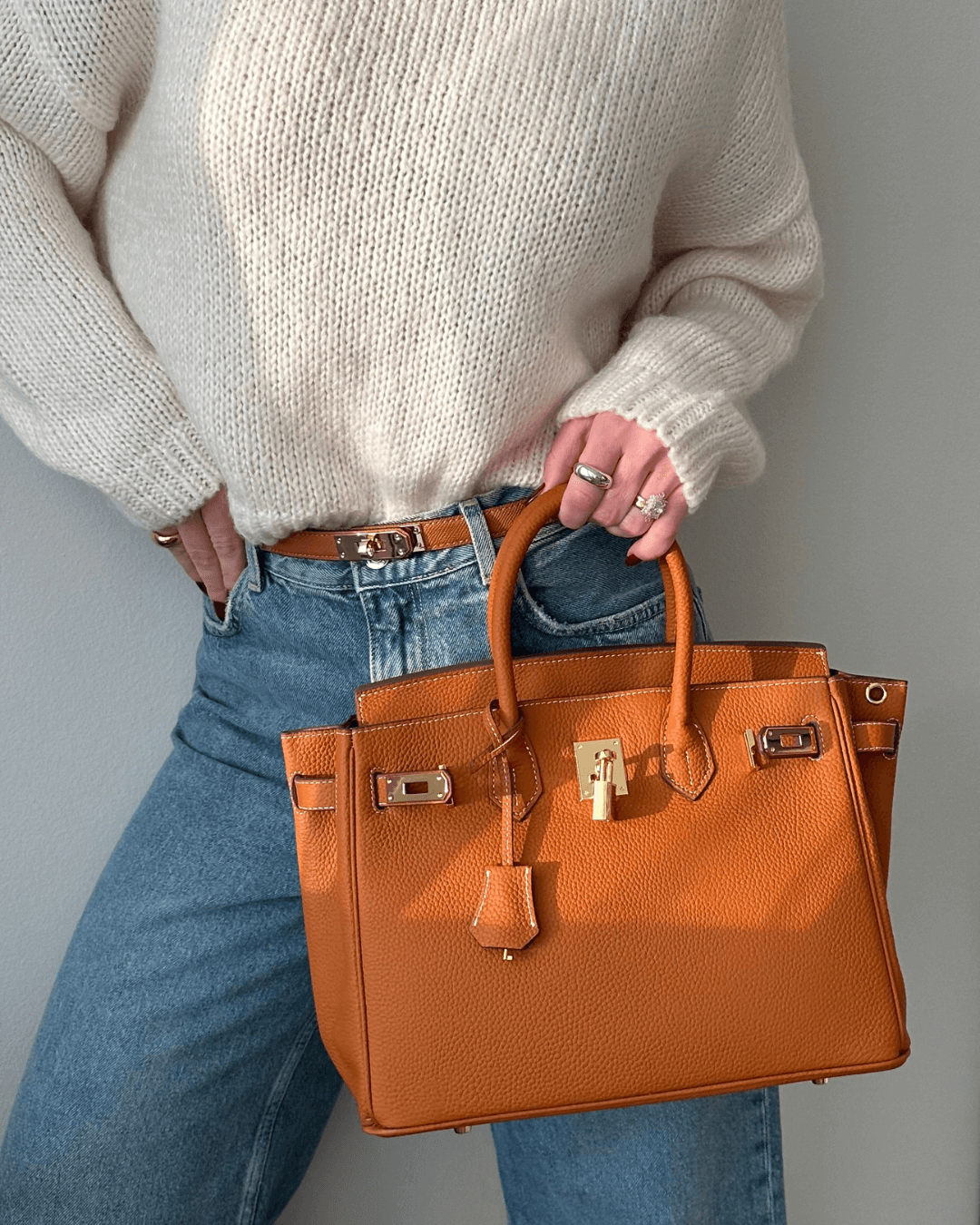 ByMoire. Subtiele Luxe Leren Tas