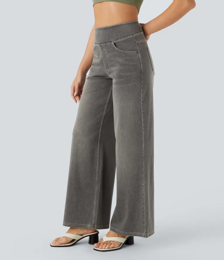ByMoire. Comfortabele jeans met hoge taille