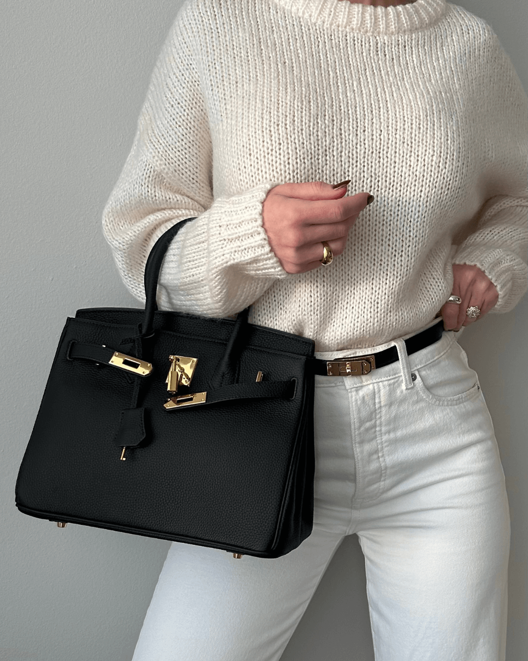 ByMoire. Subtiele Luxe Leren Tas