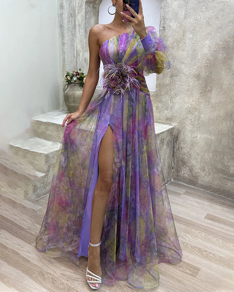 ByMoire. Elegante splitjurk
