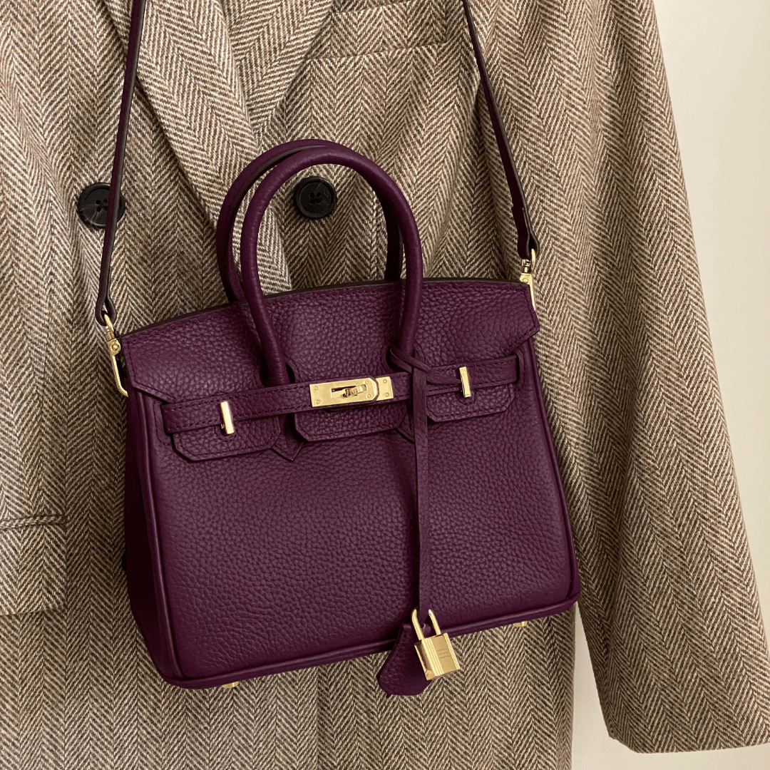ByMoire. Subtiele Luxe Leren Tas