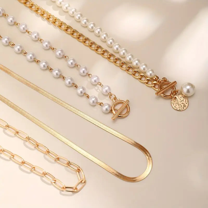 By Moires gouden kettingset