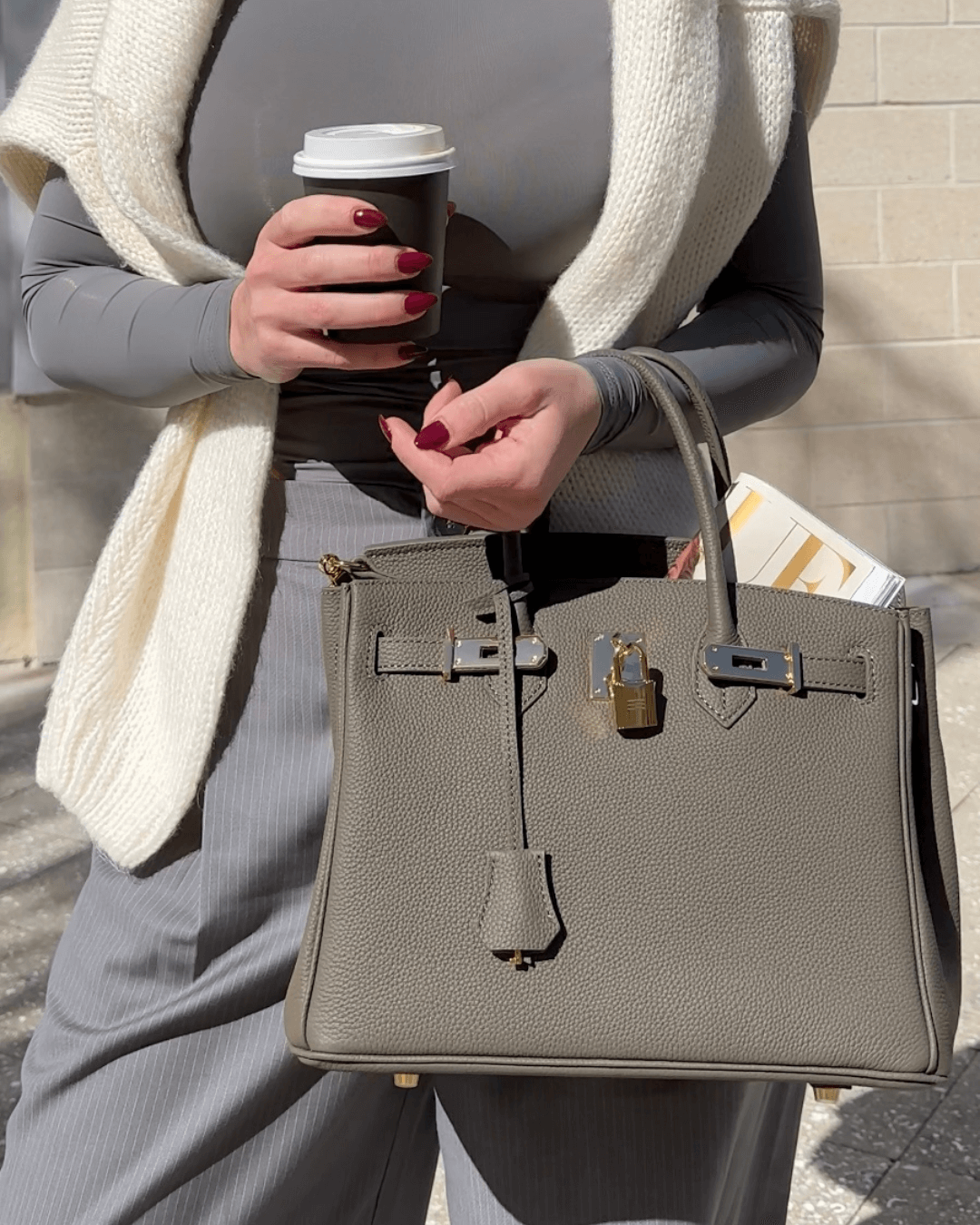 ByMoire. Subtiele Luxe Leren Tas