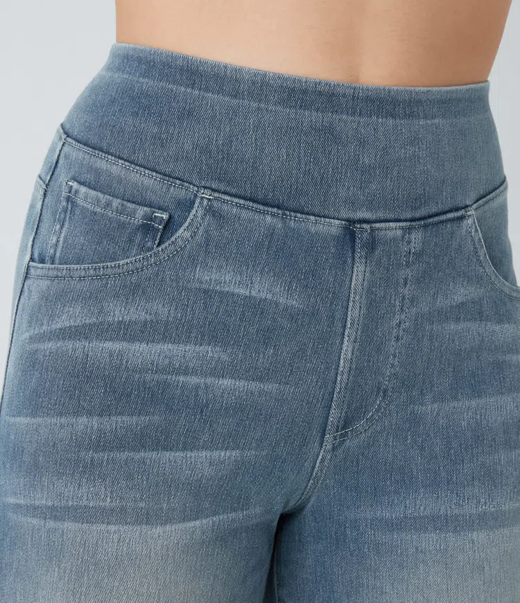 ByMoire. Comfortabele jeans met hoge taille