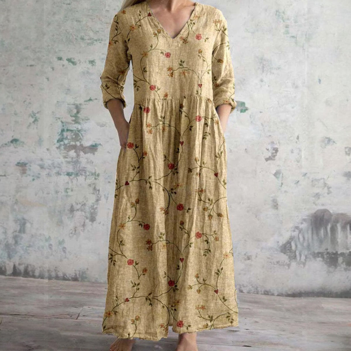 ByMoire. Elegante Bloemenjurk