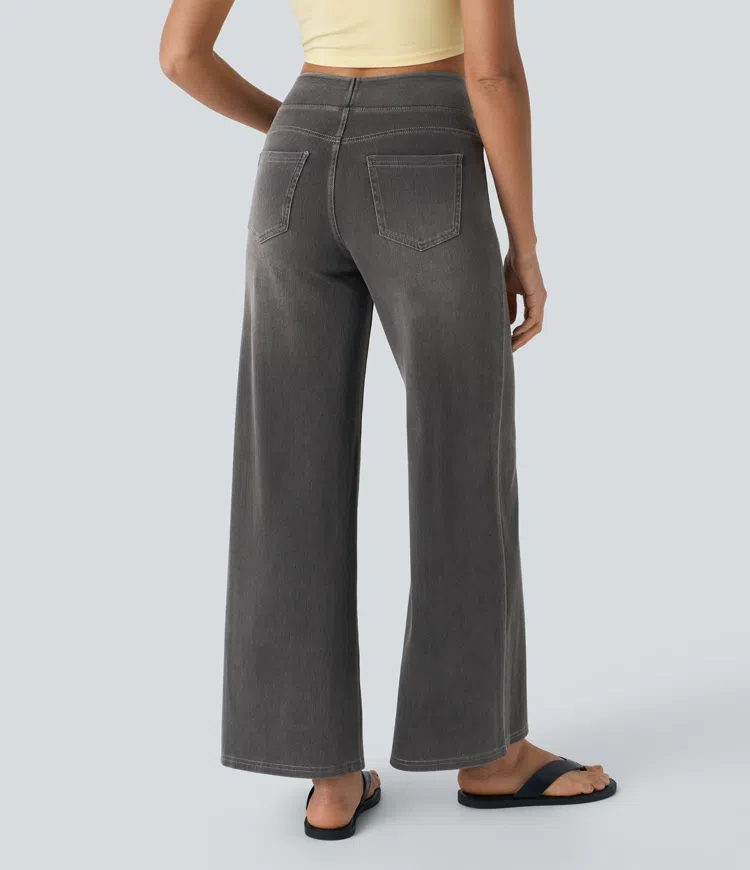 ByMoire. Comfortabele jeans met hoge taille