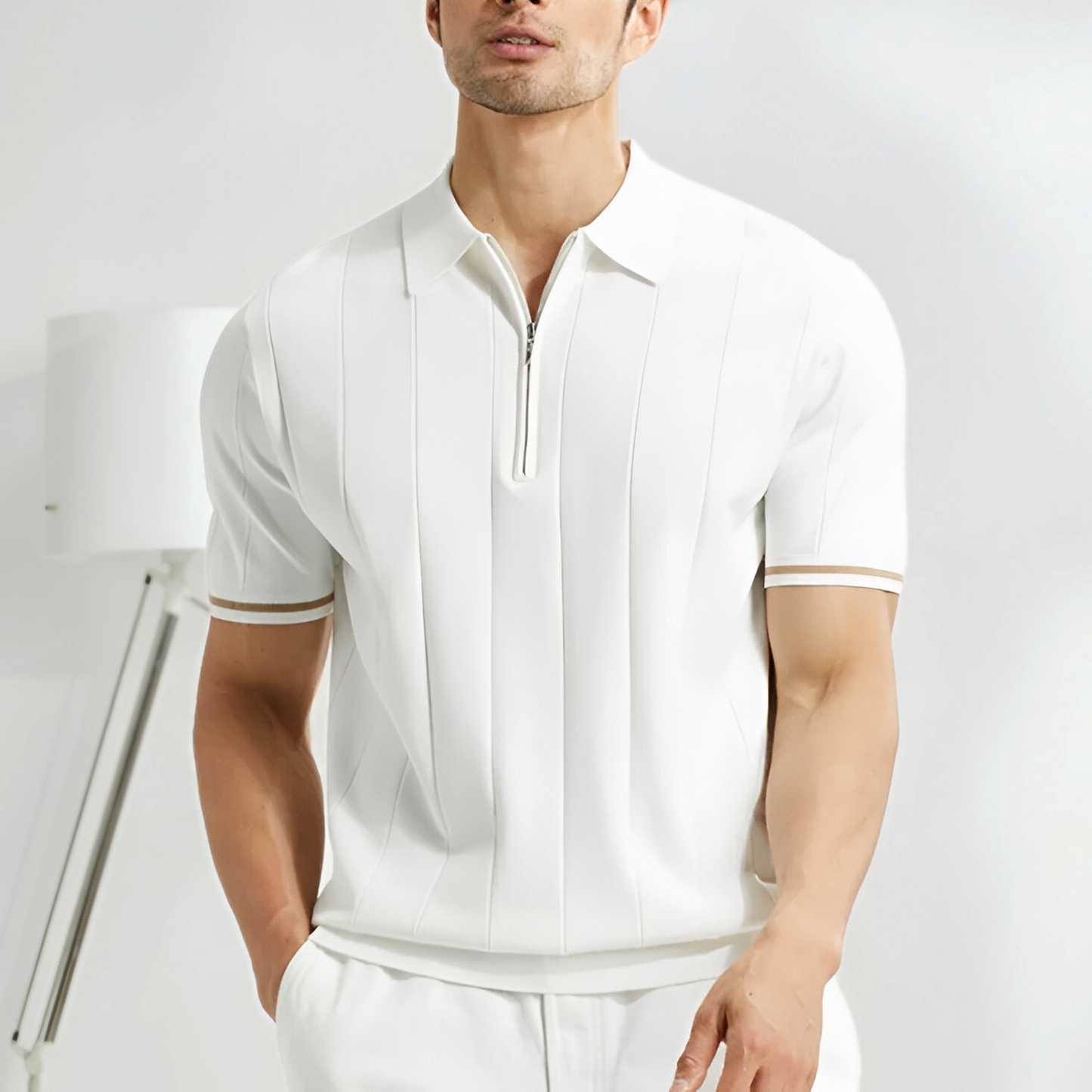 ByMoire. Zip polo
