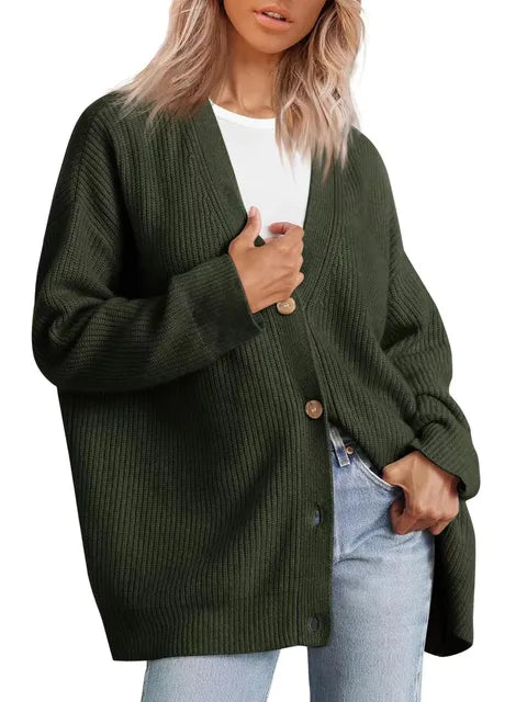 ByMoire. Elegante Knopen Cardigan