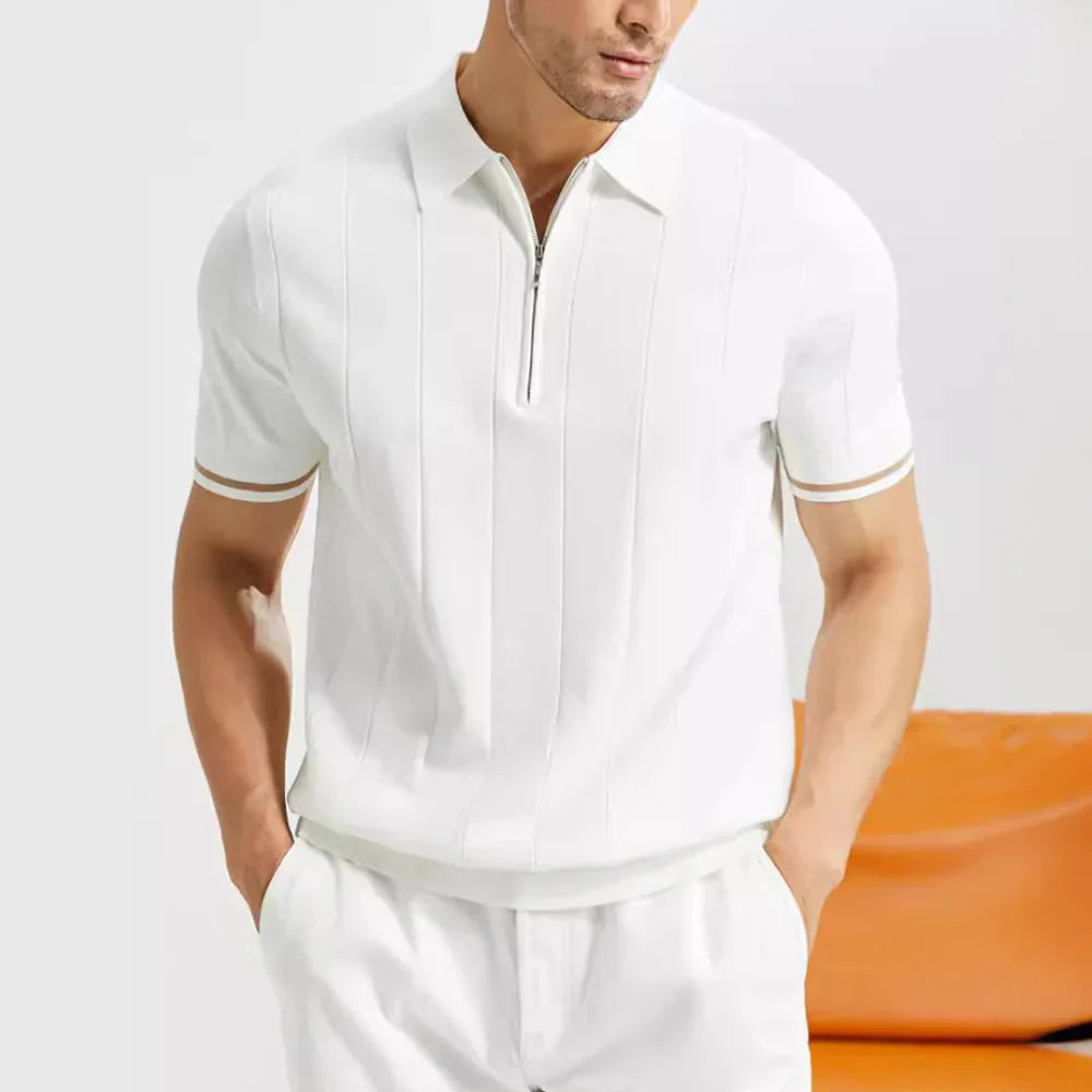 ByMoire. Zip polo