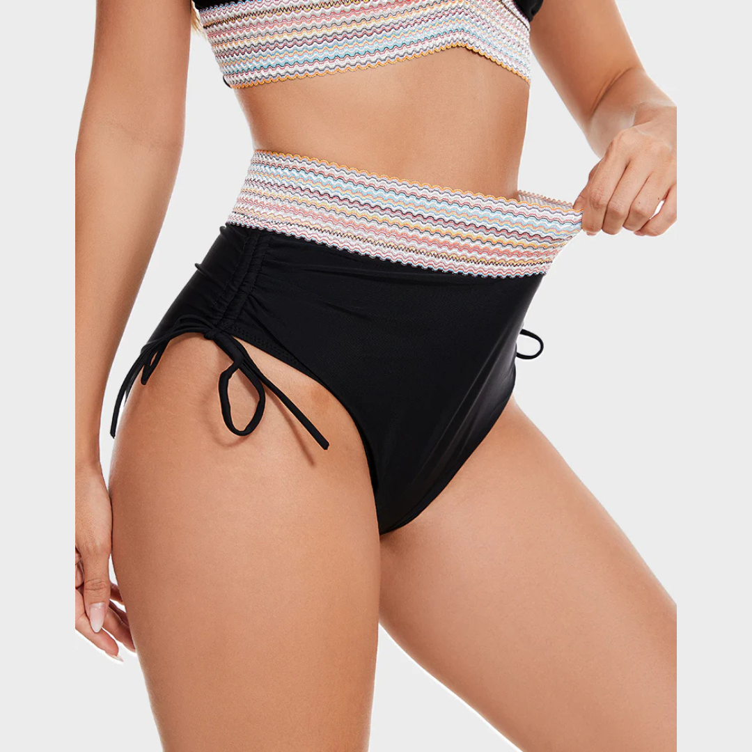 ByMoire. Hoge Taille Bikini Set