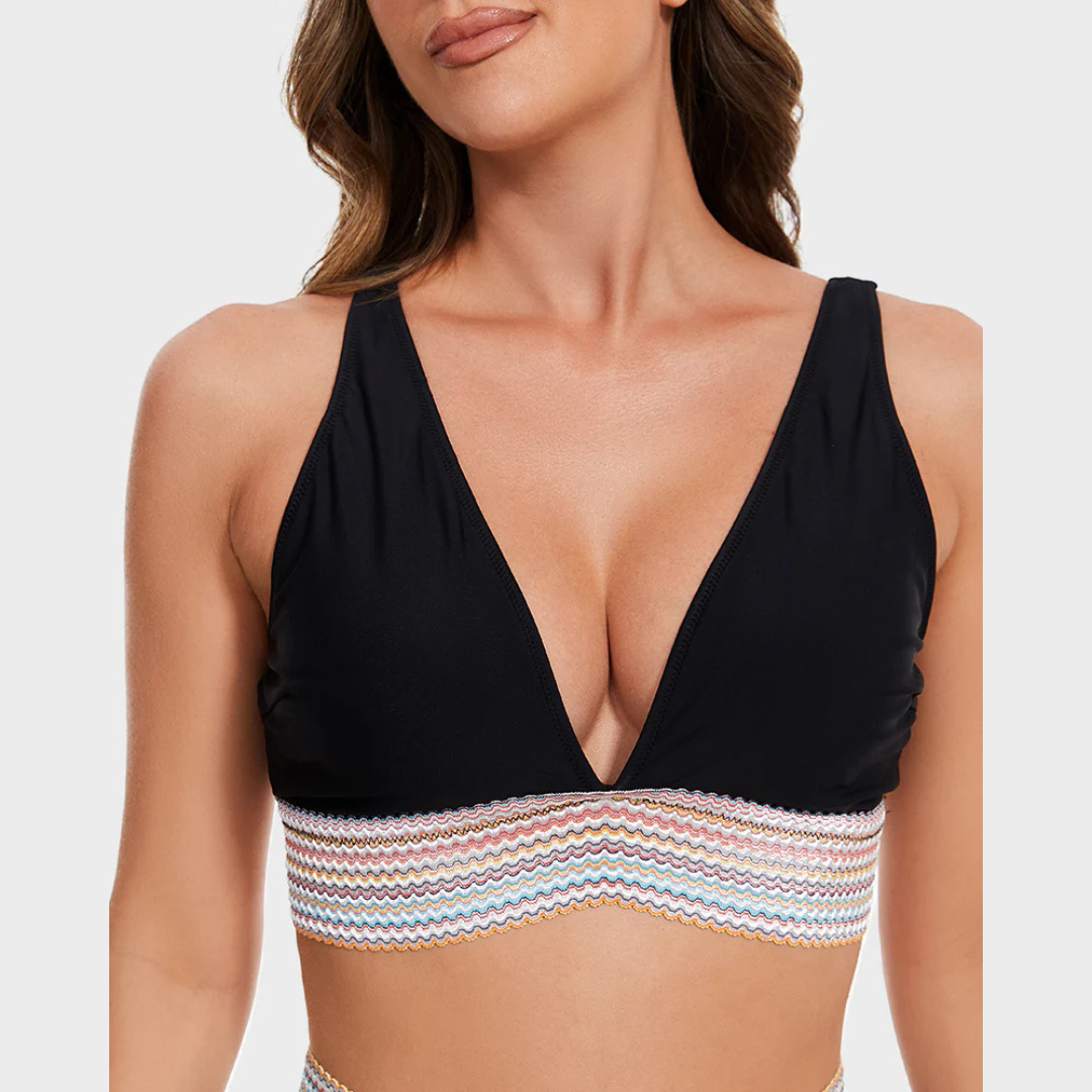 ByMoire. Hoge Taille Bikini Set