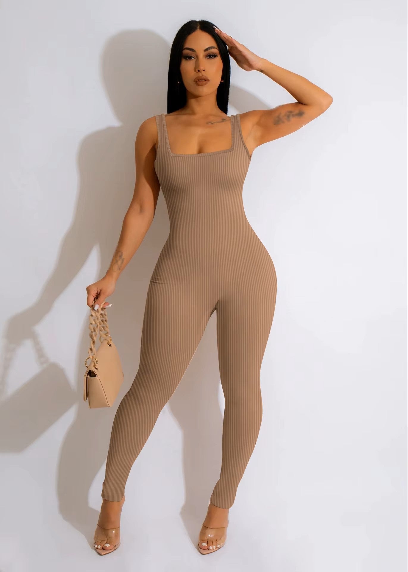Bymoire.β Elegante Jumpsuit met Ingebouwde Shapewear