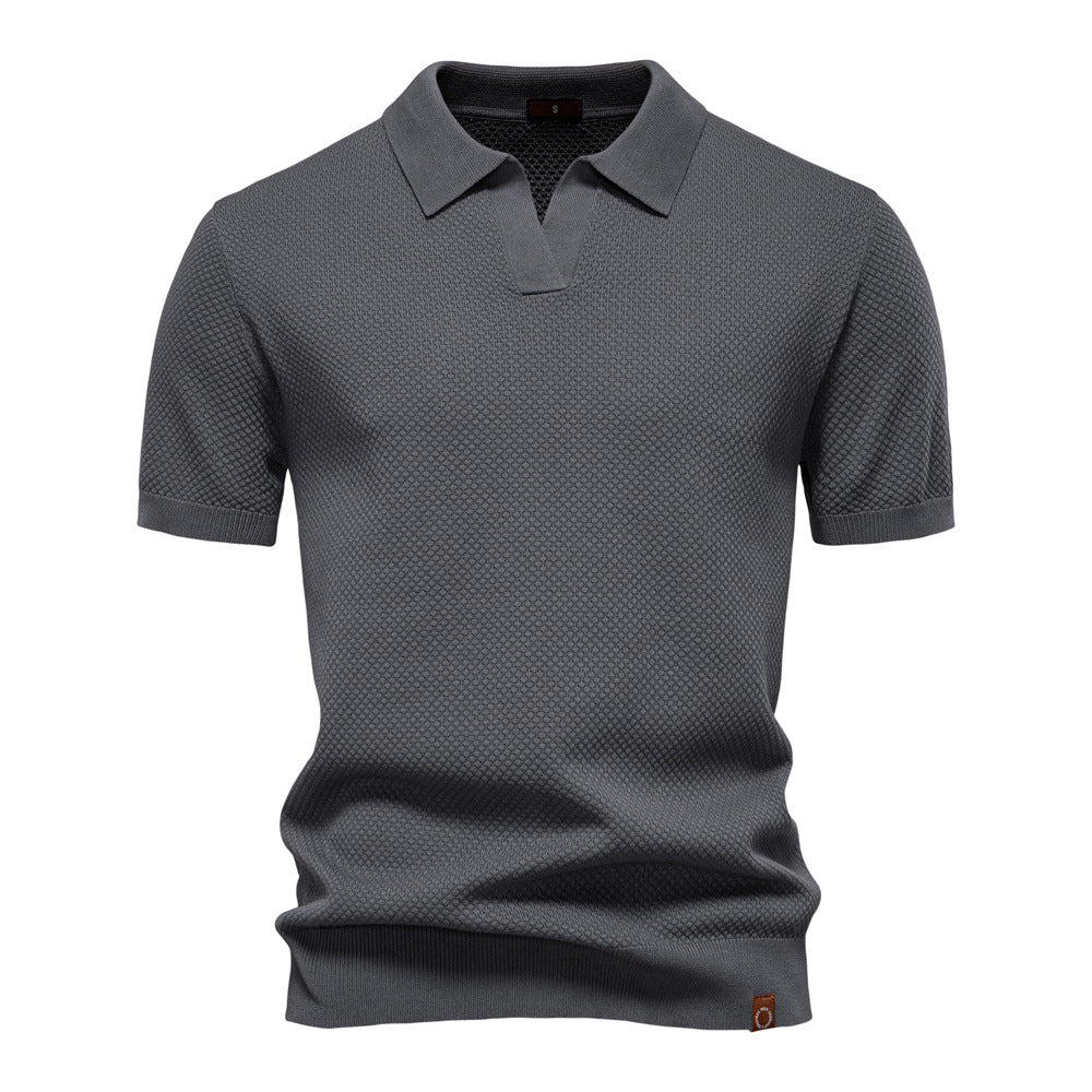 ByMoire. Polo met reliëf