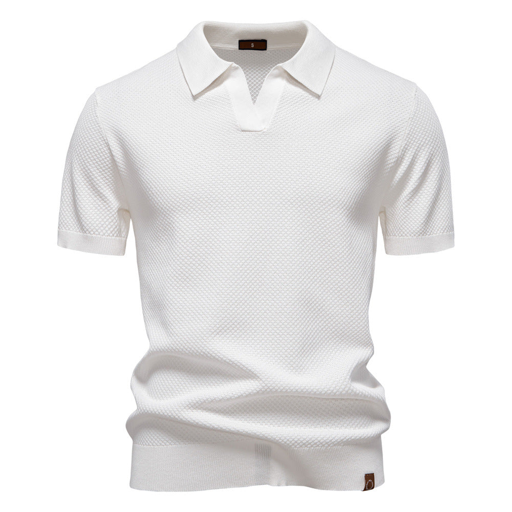 ByMoire. Polo met reliëf