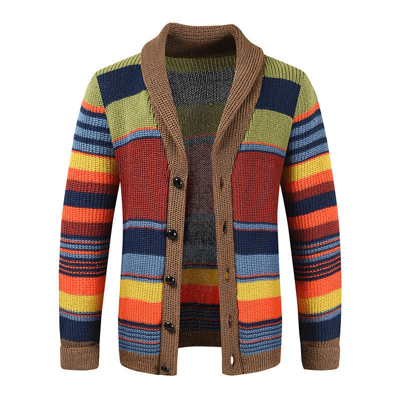 ByMoire. Gebreide Gekleurde Sweater