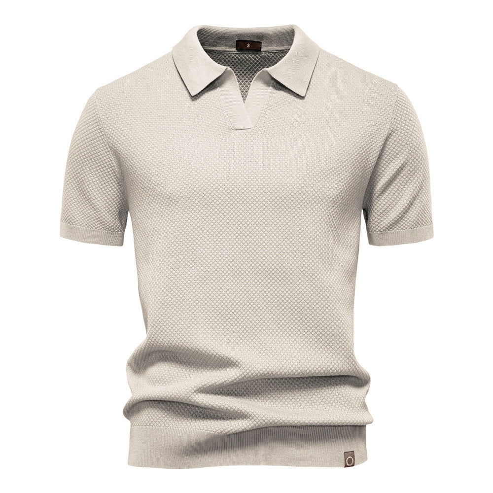 ByMoire. Polo met reliëf