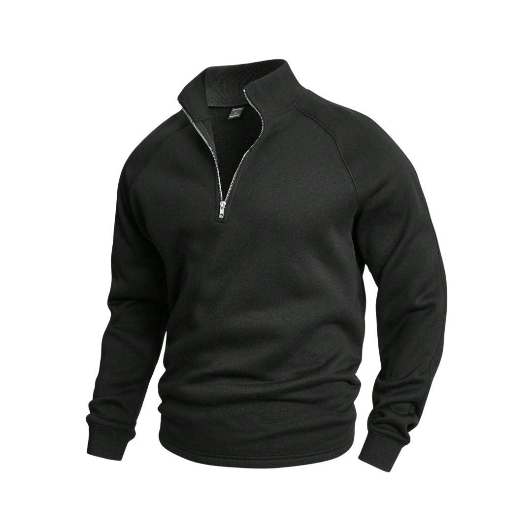 ByMoire. Zip-up met halve rits