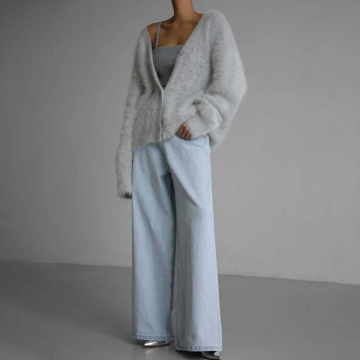ByMoire. Elegante Gebreide Vest