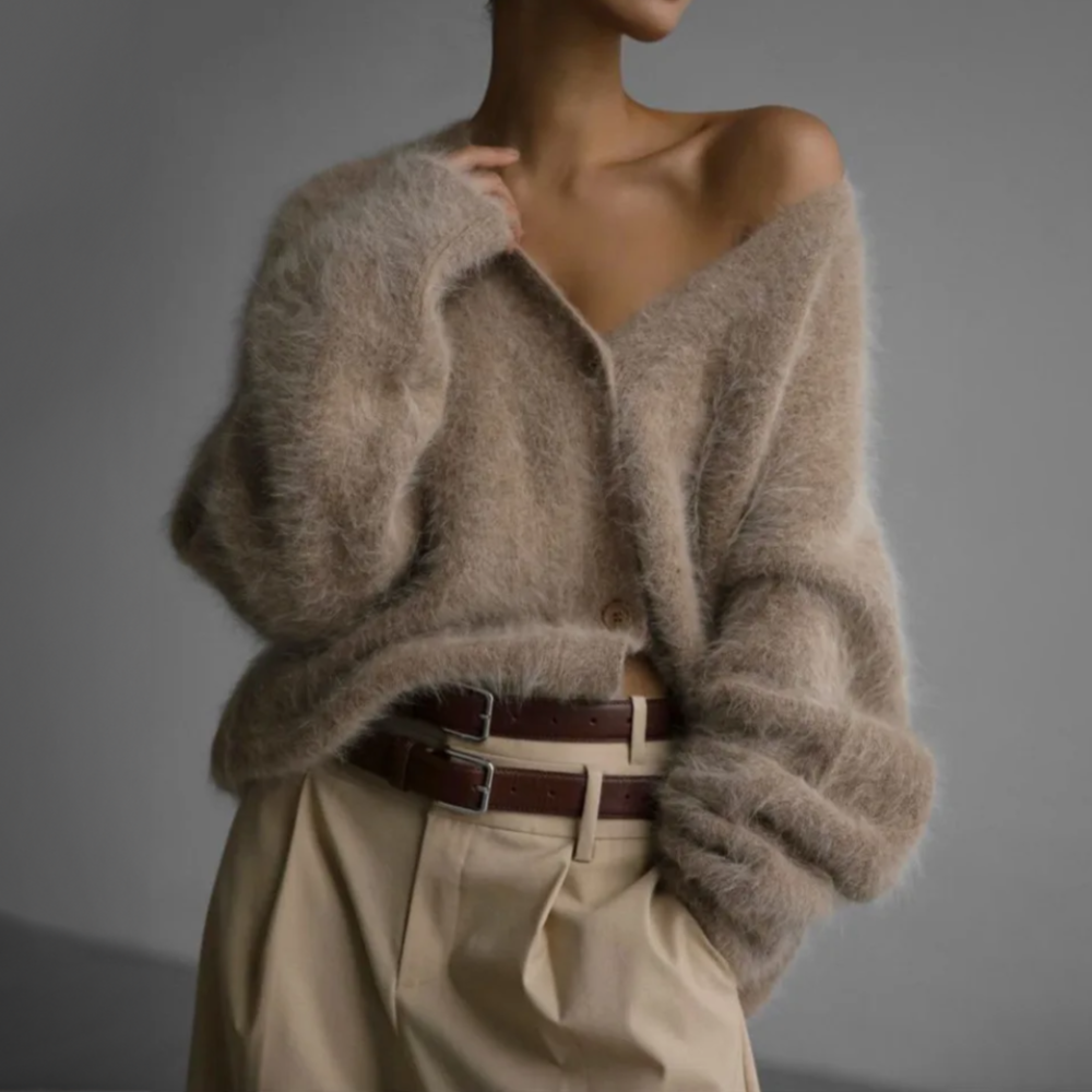 ByMoire. Elegante Gebreide Vest