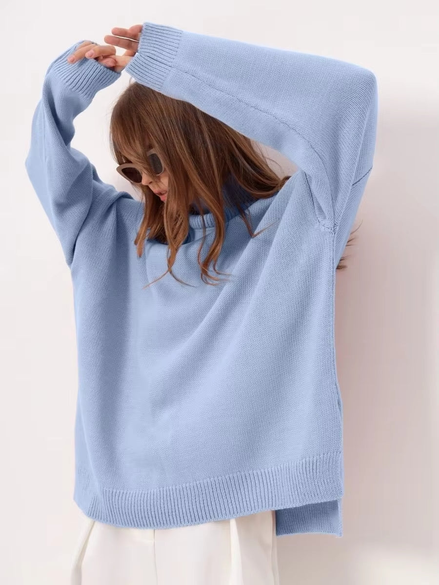 ByMoire. Oversized Trui met Split