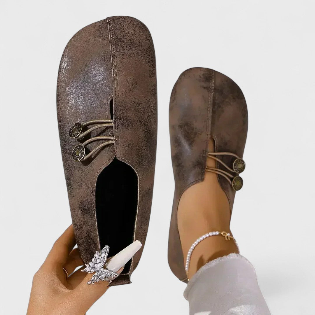 Zyra™ | Suede Orthopedische Loafers