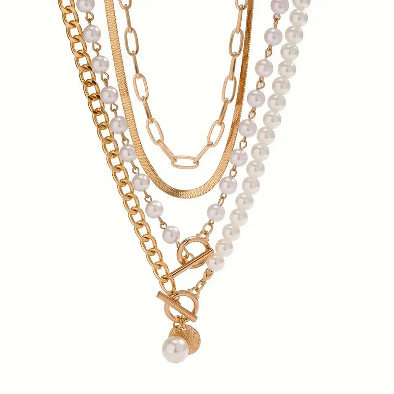 By Moires gouden kettingset