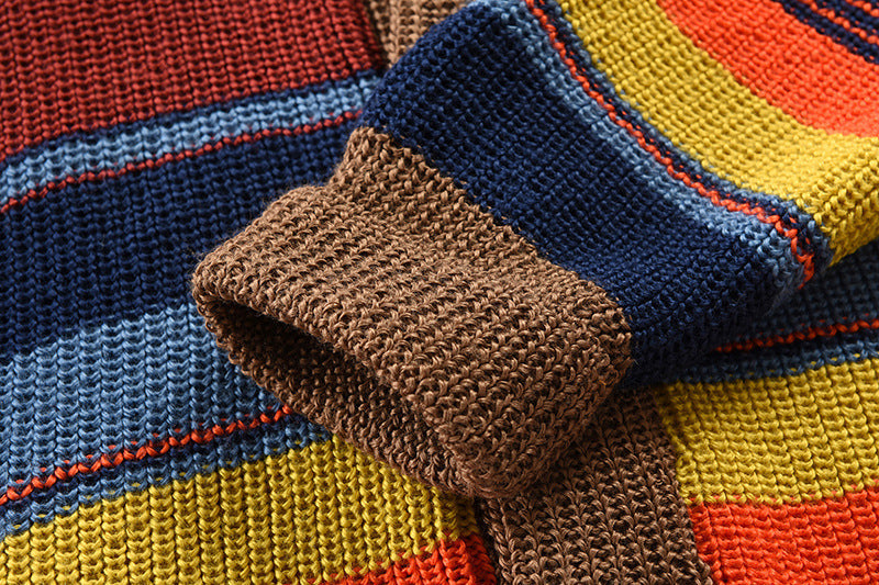ByMoire. Gebreide Gekleurde Sweater