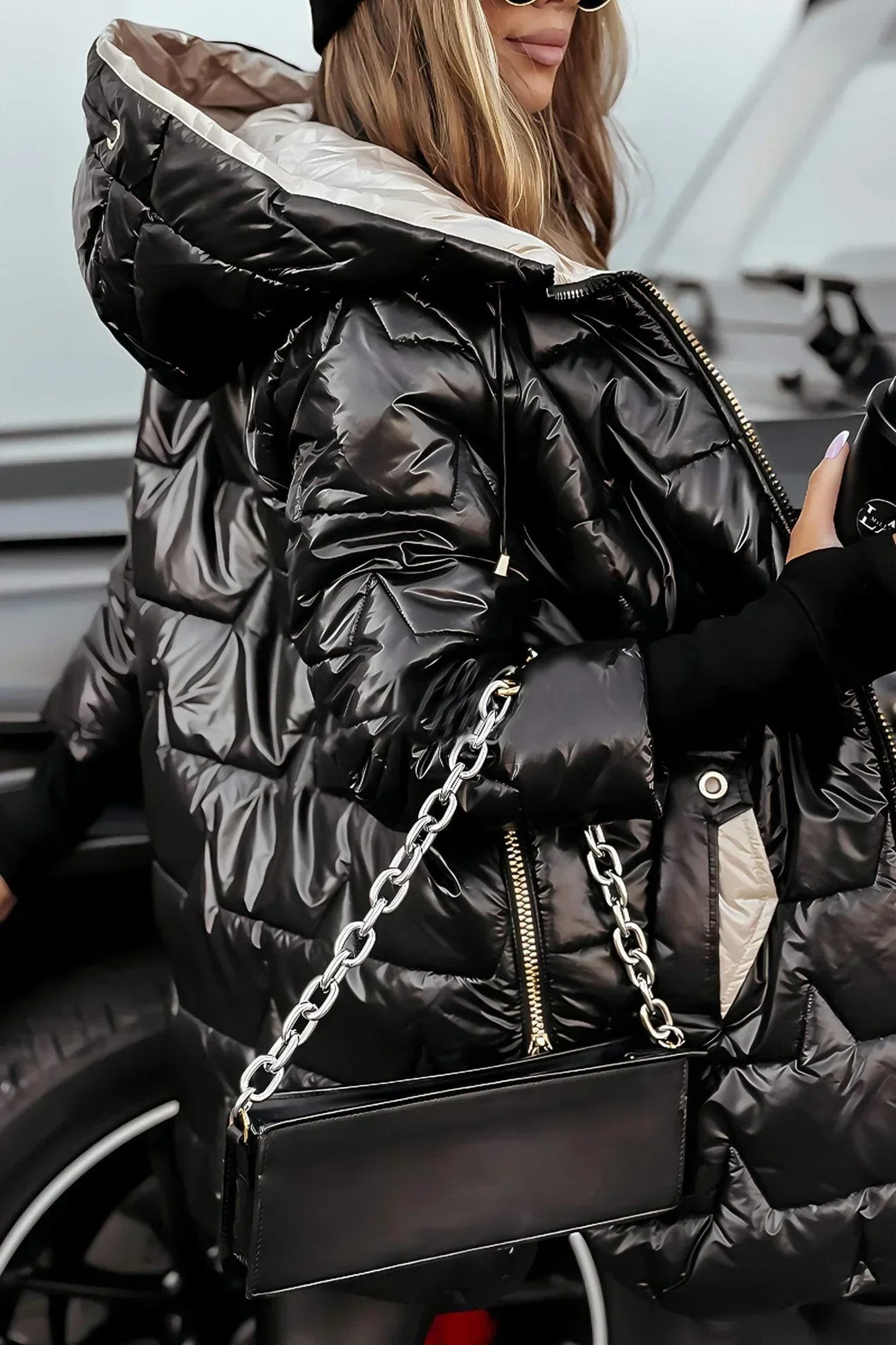 Nova | Elegante winterjas met capuchon en voering