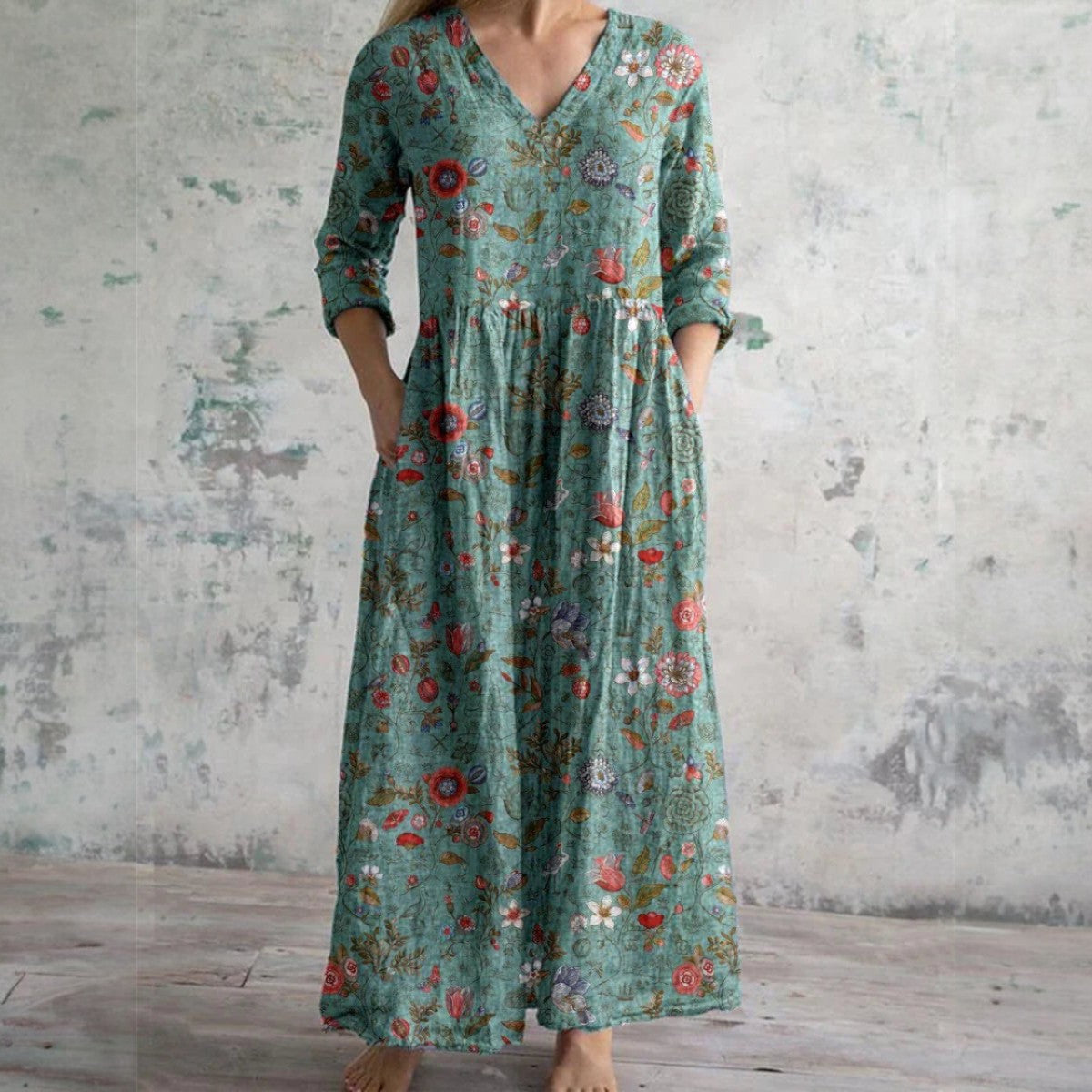 ByMoire. Elegante Bloemenjurk