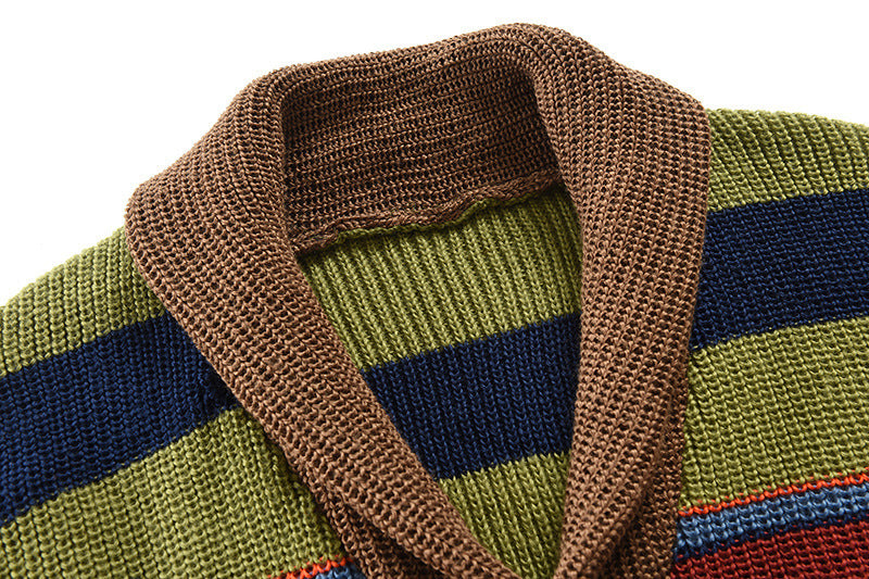 ByMoire. Gebreide Gekleurde Sweater