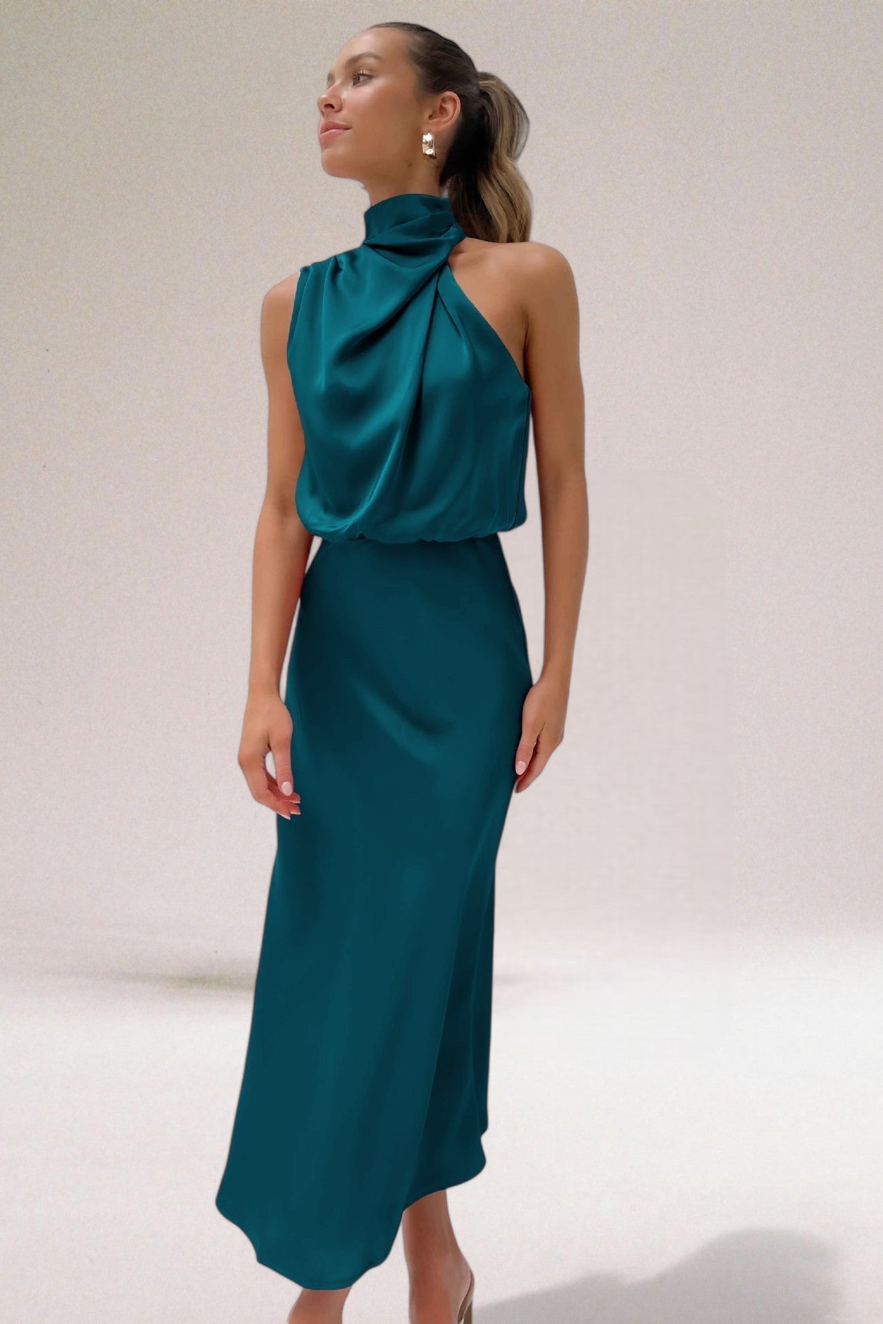ByMoire. Satijnen Glamour Jurk