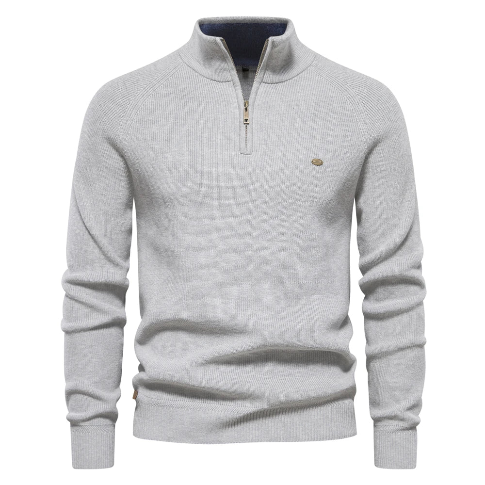 ByMoire. Gebreide Zip-Up Trui