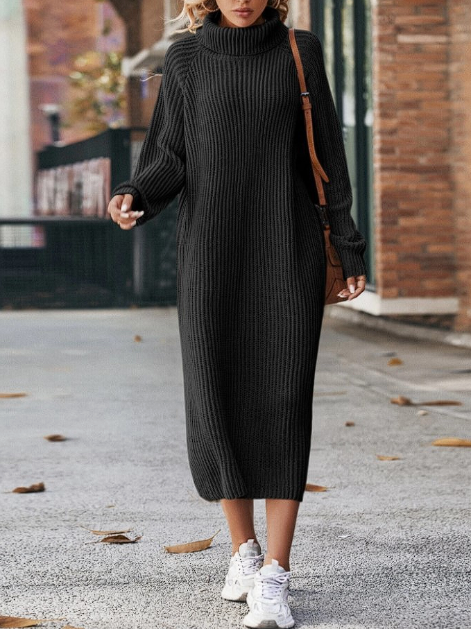 ByMoire. Casual Gebreide Jurk