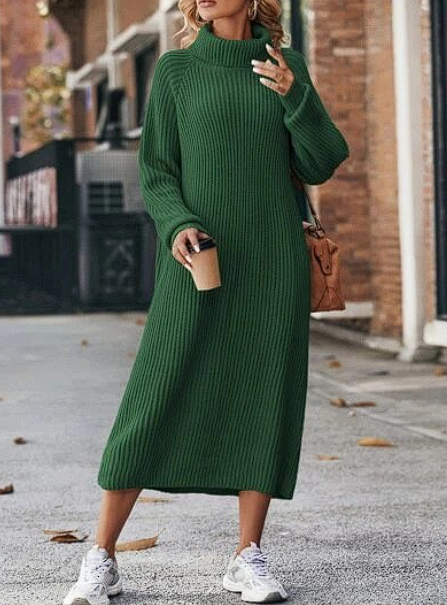 ByMoire. Casual Gebreide Jurk