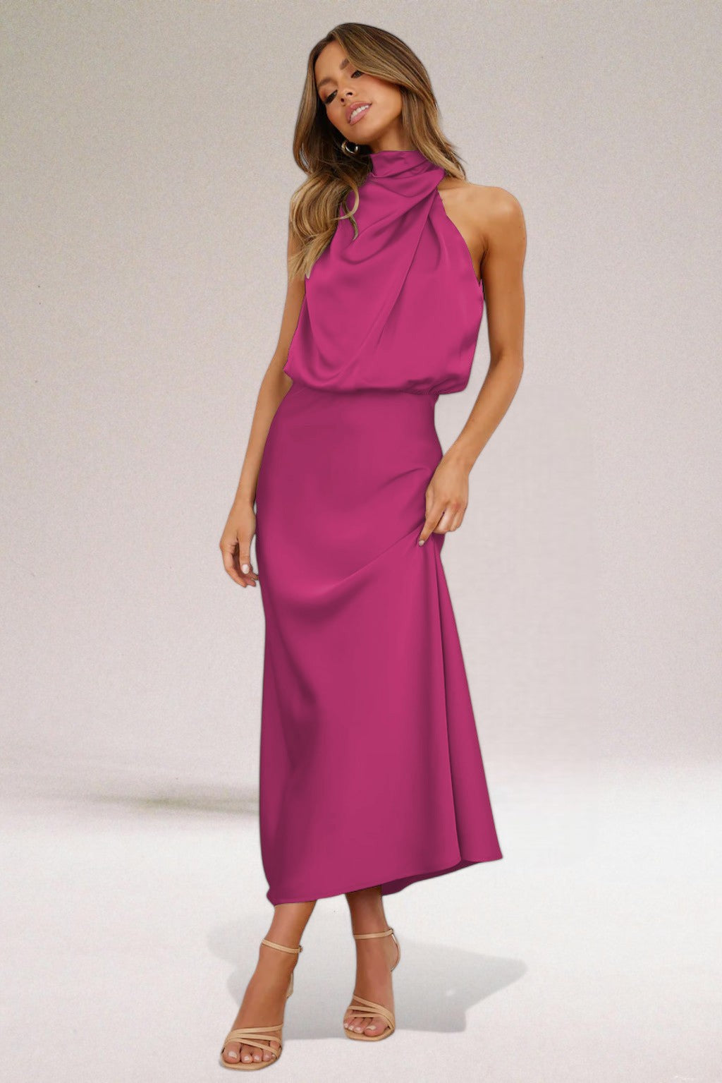 ByMoire. Satijnen Glamour Jurk