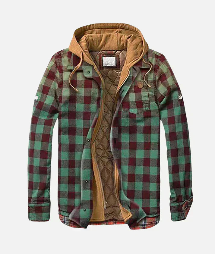 Mauro™ | Geruite Patchwork Jas
