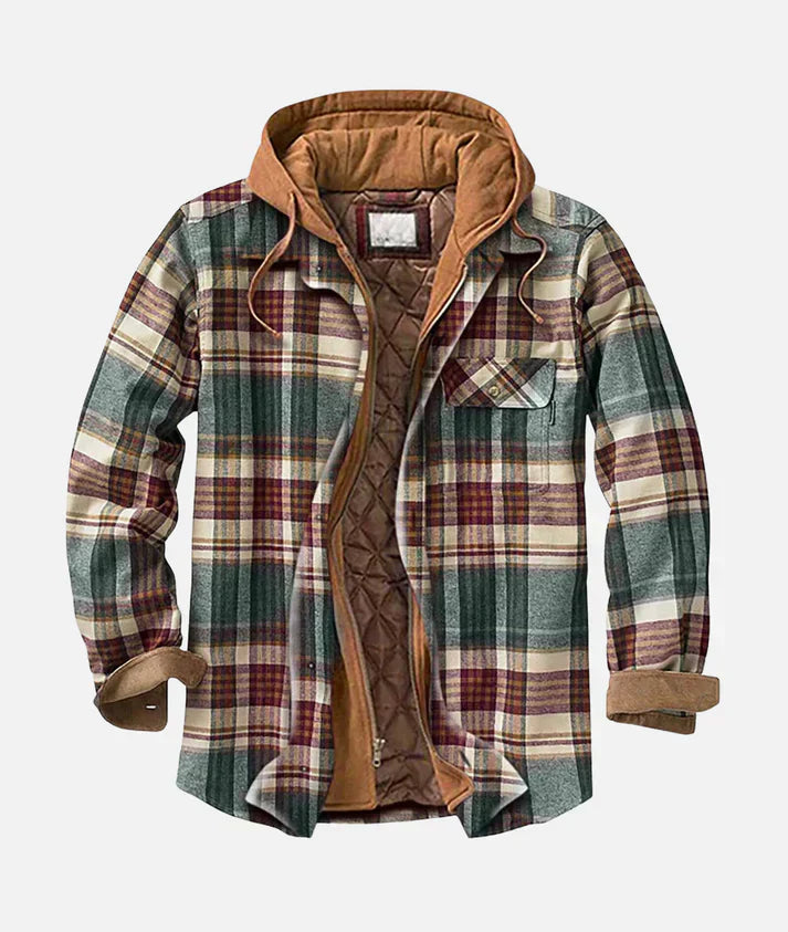 Mauro™ | Geruite Patchwork Jas