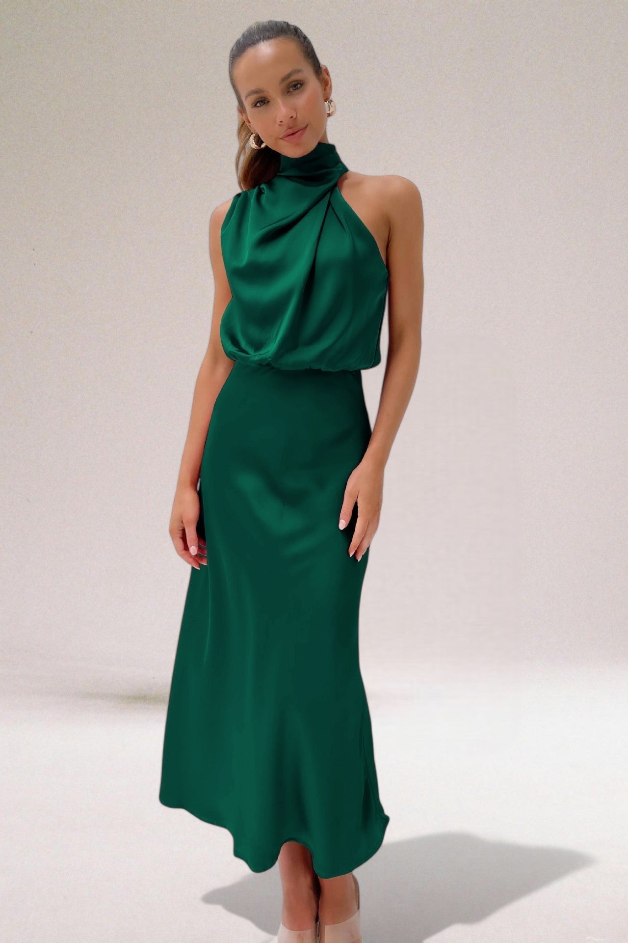 ByMoire. Satijnen Glamour Jurk