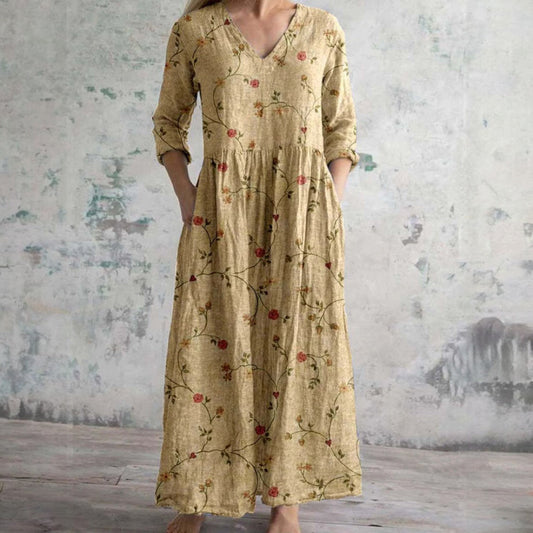 ByMoire. Elegante Bloemenjurk