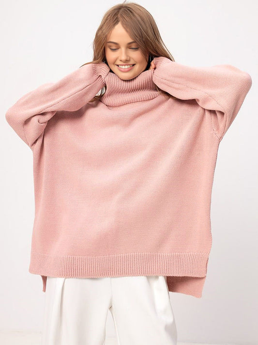 ByMoire. Oversized Trui met Split