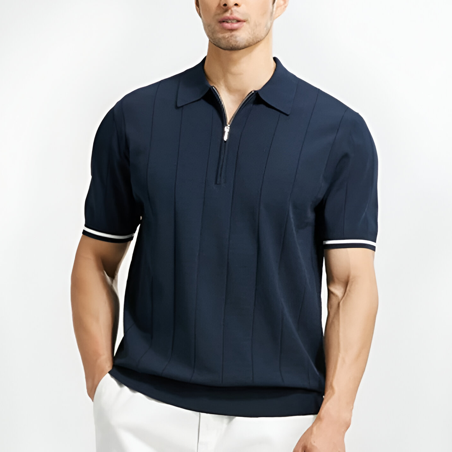 ByMoire. Zip polo