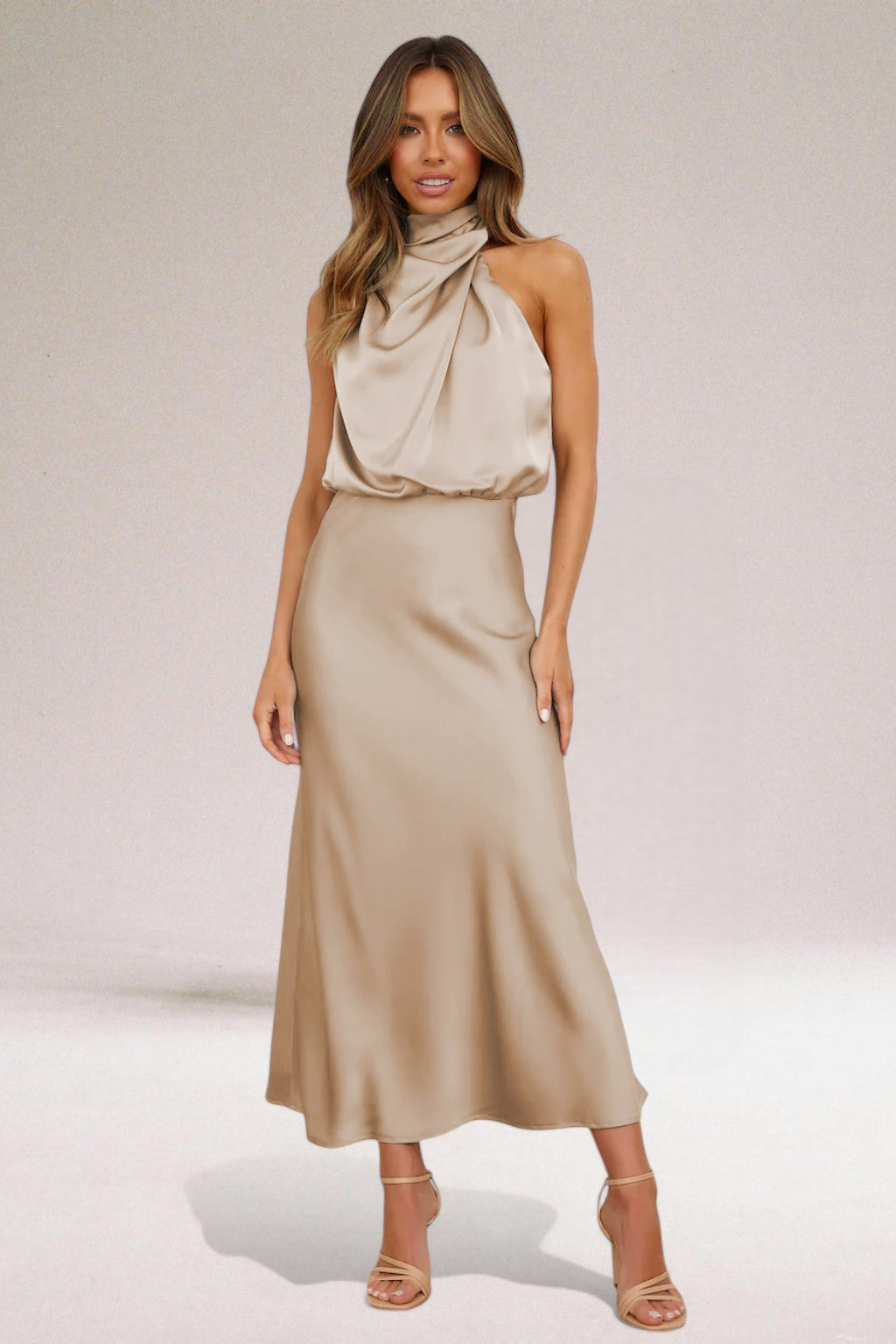 ByMoire. Satijnen Glamour Jurk